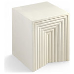 Meridian Furniture - Centennial Iron End Table, Cream, End Table - Indulge in the allure of the Cream Centennial End Table by Meridian Furniture. Its captivating design and luxurious Cream elevate any space with effortless elegance. Crafted with precision and durability in mind, this stunning piece becomes the focal point of gatherings, fostering moments of connection and warmth. Embrace sophistication and style with the Centennial End Table, a testament to exquisite taste and timeless beauty.