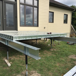 Paverdeck with wheel chair ramp - Landscaping Stones And Pavers