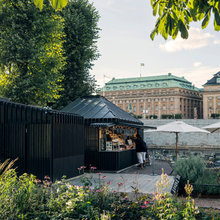 Kiosk strömparterren
