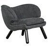 Valerie Chair With Grey Fabric