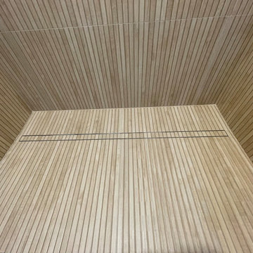 Large format tile work