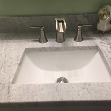 AFTER Added New Pfister Faucet &  Undermount sink