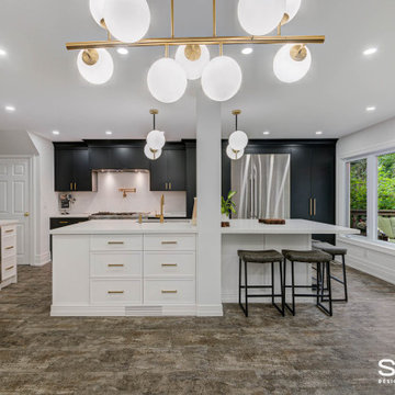 Open Concept Kitchen Renovation in Etobicoke