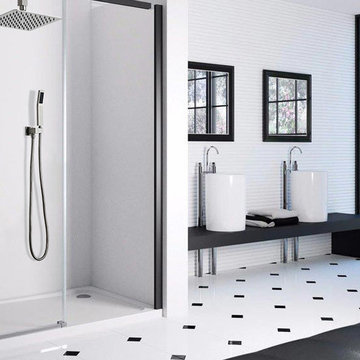 $199.99 Commercial 8" Ultrathin Square Rain Showerhead Ceiling Mount Shower Syst