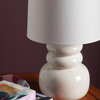 Zoe Feldman by Mitzi Corinne Table Lamp Aged Brass/Ceramic Peignoir Crackle