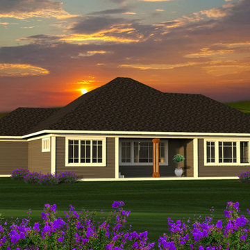 Craftsman Ranch Plan #50415