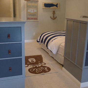 Boys bedroom with playroom
