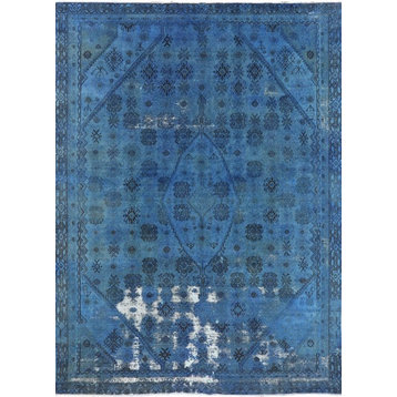 Persian Overdyed, Area Rug, 7'10"x10'9"