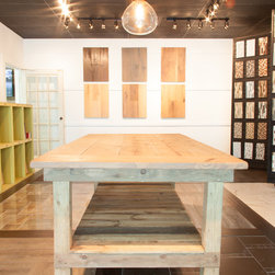 Farmhouse Table Build - Dining Tables