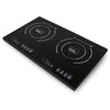 True Induction TI-2B Counter Inset Double Burner Induction Cooktop