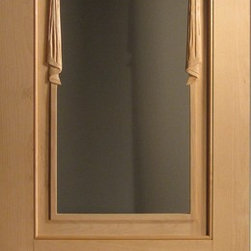 Custom Hand Carved Wine Cellar Doors - Home Decor