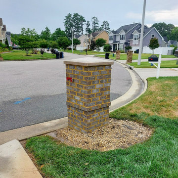 Custom Brick Mailbox