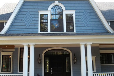 Large traditional home design in Portland Maine.