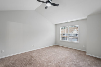 Example of a bedroom design in Charlotte