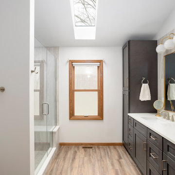 Chariot Project- Brown Bathroom
