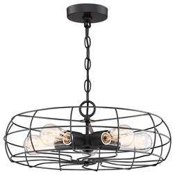 Industrial Chandeliers by Kira Home