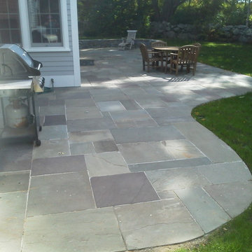 Bluestone patio