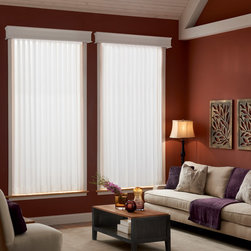 Bali&reg; Sheer Enchantment Soft Vertical Blinds: Calais & Somerset - Vertical Blinds