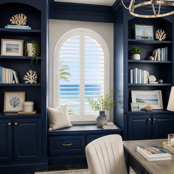 Architectural Shape Plantation Shutters for Arch Windows Stuart Palm City FL