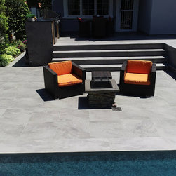 Metal Porcelain Project - Landscaping Stones And Pavers