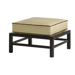 Muji Ottoman - The Laura Kirar Collection - Footstools And Ottomans