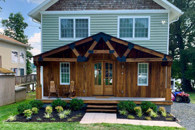 Example of a classic exterior home design in Baltimore