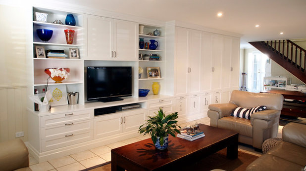 Traditional Living Room by KBK - Custom Kitchens Designers based in Brisbane