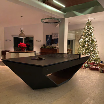 The Perfect Gift, A Custom Billiards To Ping Pong Table