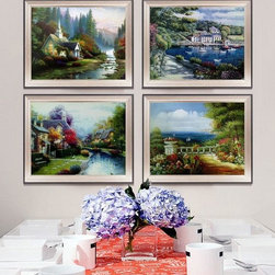 Scenery Wall Art Set of 4 - Prints And Posters