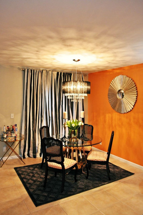 Turning a blah Living and Dining Room into a Vintage Glam Space