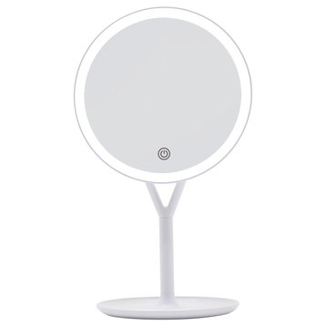 Clarity LED Makeup Mirror, White