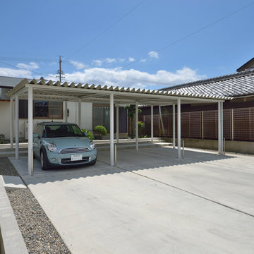 Steel frame Garage