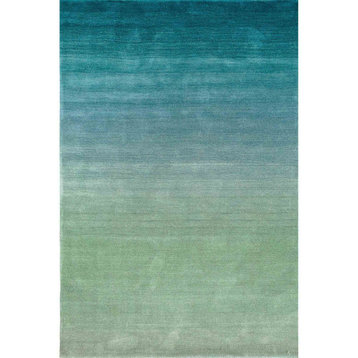 Liora Manne Contemporary 5'X7'6" Blue Rectangle Area Rugs ACA57920604