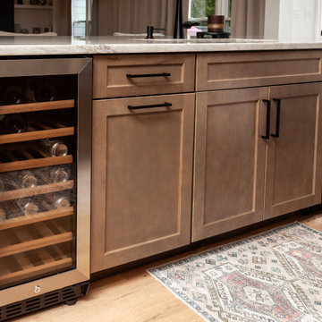 MAPLE LATTE KITCHEN REMODEL