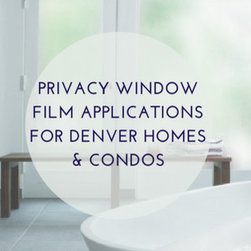 Privacy Window Film - Window Film