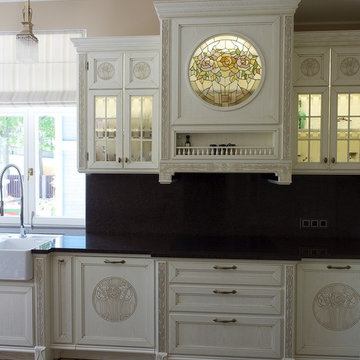Custom Home inspired by Art Nouveau