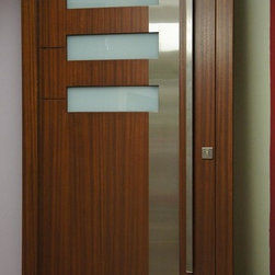 Modern Exterior Door Model 017 - Front Doors