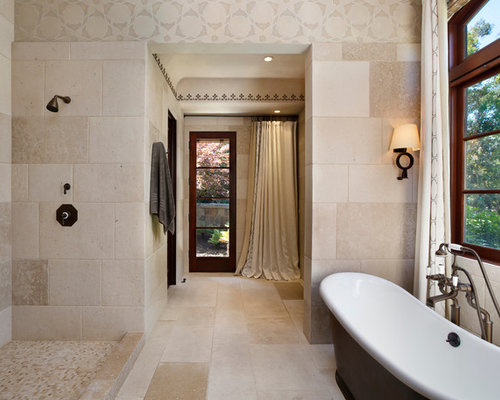 Best Limestone Bath Design Ideas & Remodel Pictures | Houzz