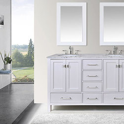 White Bathroom Vanities - Bathroom Vanities And Sink Consoles