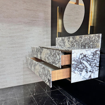 Todd Bathroom Project Wall Hung 47" Calacatta Vanity