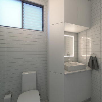 Bathroom remodelación in Oaxaca, Mexico