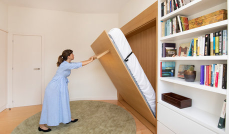 Comeback fürs Schrankbett: Klappe zu, Schlafzimmer weg!