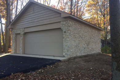 Inspiration for a garage remodel in Indianapolis