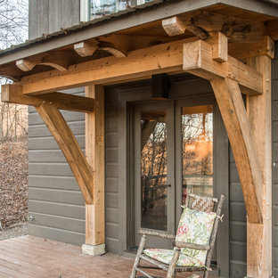 Timber Frame Porch | Houzz