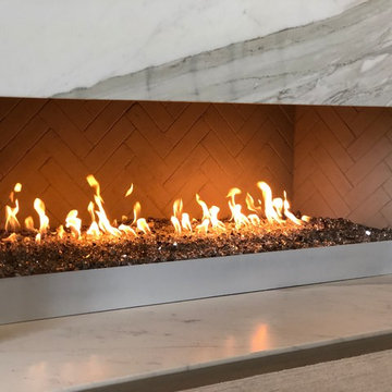 Linear Gas Fireplace 1