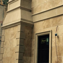 Exterior Travertine Cladding - Dallas - Products