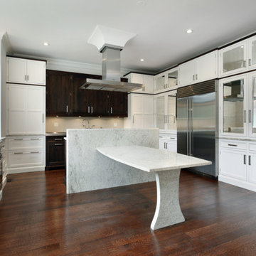 Kashimier White granite countertop
