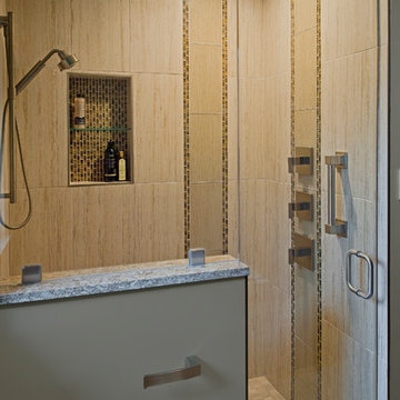 Soothing master bathroom