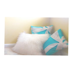 Mongolian Tibetan Fur  Pillow Mix And Blend Option - Decorative Pillows