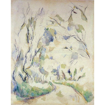 Paul Cezanne Well by the Winding Road in the Park of Chateau Noir Wall Decal